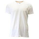 Calvin Klein Men's Short Sleeve Linear Abstract, White, Large
