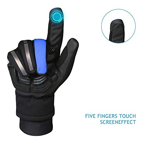 image for INBIKE Winter Cycling Gloves for Man 3M Thinsulate Gloves Touchscreen 