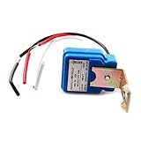 HIGHROCK AC DC 12V 10A Auto On Off Photocell Light Switch Photoswitch Light Sensor Switch(Pack of 2)