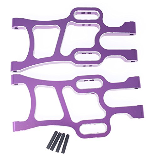 Hobbypark 108019 Aluminum Front Lower Arms (L/R) Purple For 1/10 Scale Redcat Volcano Epx/epx PRO Exceed RC Infinitive Monster Truck Upgrade Parts