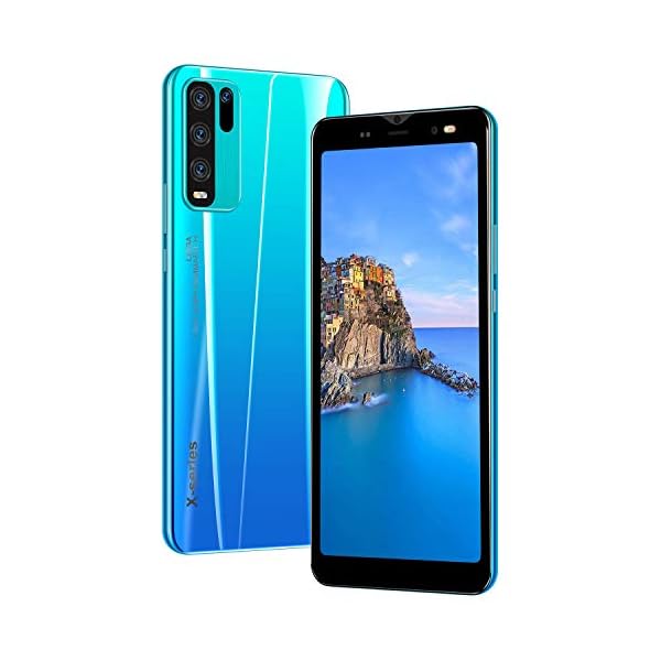 SIM-Free-Unlocked-Mobile-Phones-Android-GO-3G-Beatiful-Smartphone-with-50-Inch-HD-IPS-Display-2500mAh-Big-BatteryDual-SIM-Dual-Cameras-and-Durable-Cell-phones-Y50-Blue SIM-Free & Unlocked Mobile Phones, Android GO 3G Beatiful Smartphone with 5.0 Inch HD IPS Display, 2500mAh Big Battery…