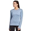 Ogeenier Sportshirt met lange mouwen voor dames, yoga hardloopshirt workout atletisch thermisch fleece T-shirt met…