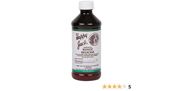 happy jack sarcoptic mange medicine directions