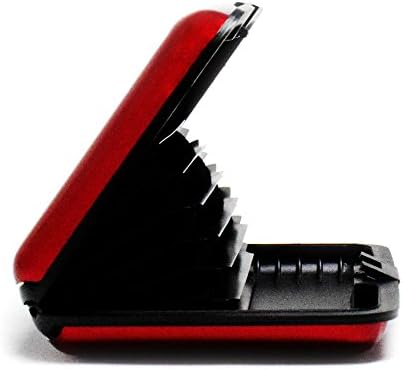 RFID Blocking Wallet Case for Women or Men, Theft Proof  Slim Design -Red