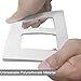 [10 Pack] BESTTEN Screwless Decorator Wall Plate Cover for GFCI Outlet, USB Receptacle, Decor Light, Dimmer, Timer Switch, 2-Gang Standard Size, Child Safe, Unbreakable PC Material, White, UL Listed