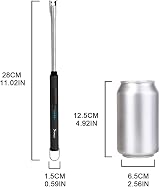 SUPRUS Candle Lighter USB Rechargeable Arc Lighter 360° Neck Stainless Steel view 5