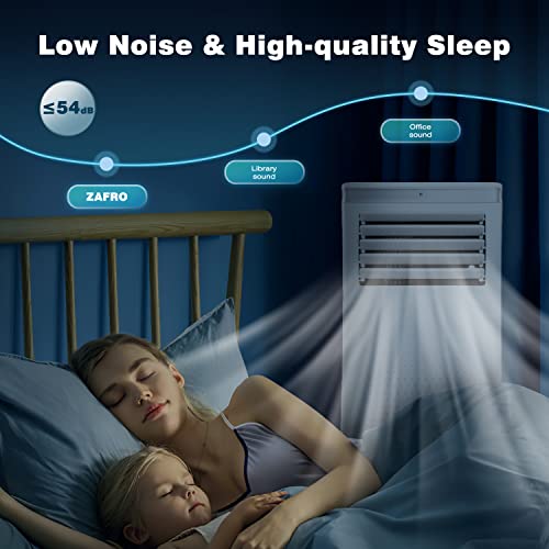 ZAFRO 8,000 BTU Portable Air Conditioner with Remote Control for Room