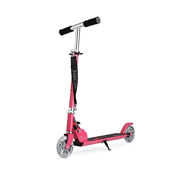 fascol patinete plegable de 3 ruedas