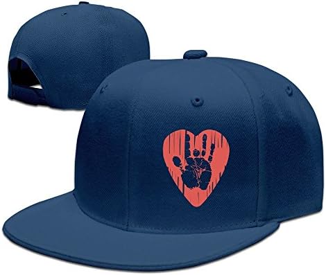 Jerry Garcia Guitar Pick Baseball Snapback Cap Navy