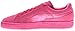 PUMA Men's Suede Classic Mono Reptile Fashion Sneaker, High Risk Red, 10.5 M US