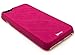 iPhone 7 Plus Case, Bastex Hot Pink Hidden Back Wallet Mirror Case with Stand Feature and Card Holder for Apple iPhone 7 Plus