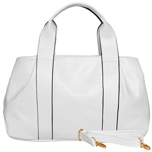 One Handle Handbags. The Lovely Tote Co. Women's Solid PU Flap Top