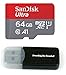 64GB Sandisk Micro Memory Card works with Campark ACT74, ACT76, ACT76+, Action Camera 4K Video Cam SDXC MicroSD TF Flash 64G Class 10 with Everything But Stromboli Card Reader