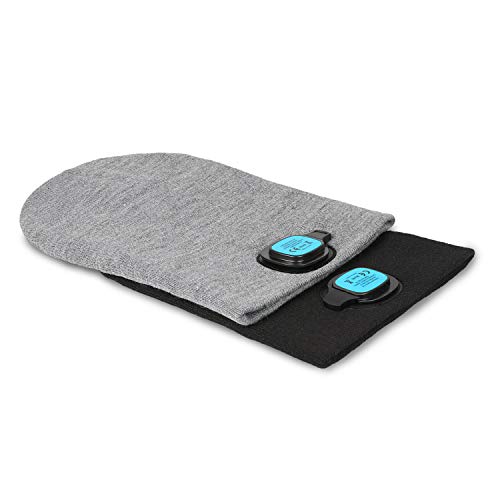 PRAVETTE Upgraded LED Lighted Beanie Hat,USB Rechargeable Hands Free