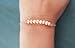 Boosic Multi Layer Bracelets Birthstone Bar Bracelet for Women Gold Tone