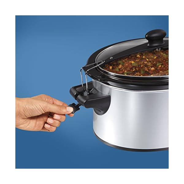 Hamilton Beach Slow Cooker, 4 Quart, Model 33249, Black The Home