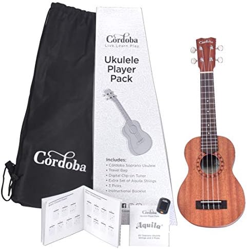 Cordoba Soprano Ukulele Participant Pack with Journey Bag