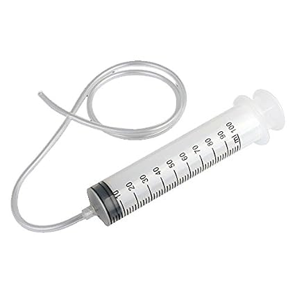 100Ml Syringe + 80Cm Handy Plastic Tubing (702373764274)
