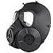 PeleusTech WST Head Mask Full Face Single Canister Electric Ventilative Biochemical Gas Mask[No Actual Anti-Virus Function] Toys Masks for Children, Cosplay,Halloween and Party - (Black)