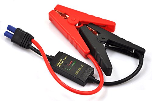 XINCOL SM901 400A Smart Fully Protected 14 inch Intelligent EC5 Connector Emergency Alligator Clamp for 12V Jump Starter Battery Pack