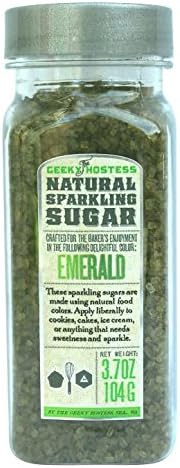 Natural Colored Emerald Sparkling Sugar