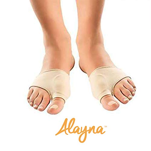 Bunion Corrector and Bunion Relief Sleeve with Gel Pad Cushion Bunion Protector - Protection and Treatment for Hallux Valgus Bunion Pain (1 Pair) Medium - Thumbnail 2