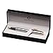 Sheaffer 300 Gold Tone Trim Fountain Pen, Medium Nib, Brushed Chrome (E0932753)