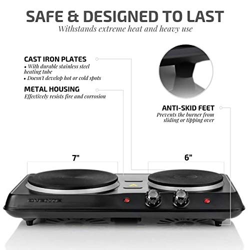 2 Countertop+Adjustable+Temperature+1700+Watts+BGS102B