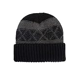 NRUTUP Clearance Deals Fleece Lined Beanie Hat Mens