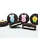 Philadelphia Candies Dark Chocolate Covered OREO® Cookies, Easter Faces Assortment 8 Ounce