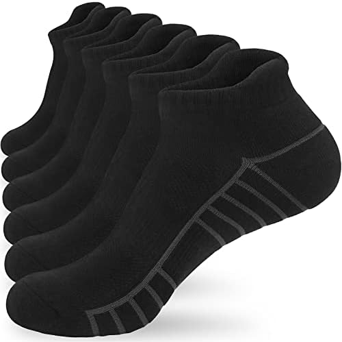 srclo Womens White Black Running Socks,Anti Blister Sports Walking