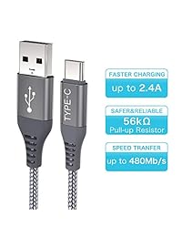 Adaptador Micro USB a USB C, adaptador USB tipo C convertidor con 56 K de resistencia, carga rápida para Samsung Galaxy S9 S8 Plus Note 8, MacBook, LG V30 G5 G6, Moto Z2 Play Nexus More