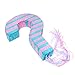 Juvale Gender Reveal Pinata for Baby Shower & Boy or Girl Reveal Decoration - 17 x 11 x 3 Inches, Mixed Pink & Blue Paper - Question Mark Design & Pull String Game