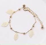 bestwishes2u Women's Foot Chain Jewelry Beach Barefoot Sandal Ankle Bracelet Gold