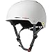 Triple Eight Gotham Dual Certified MIPS Skateboard and Bike Helmet, White Matte, X-Small / Small (3346)