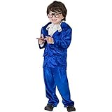 Boy's Austin Powers Halloween Costume (Size: Medium 7-10)