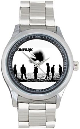 Custom Linkin Park Metal Watch Stainless Steel Sport Wristwatch