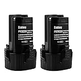 Fhybat 3500mAh BL1013 Battery for Makita 12v Replacement BL1014 194550-6 194551-4 195332-9 Li-ion Cordless Drill Power Tools (2-Pack)