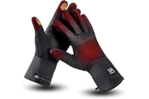 Heated Glove Liners for Men Women, Rechargeable Battery Electric Heated Gloves, Winter Warm Glove Liners for Arthritis Raynau