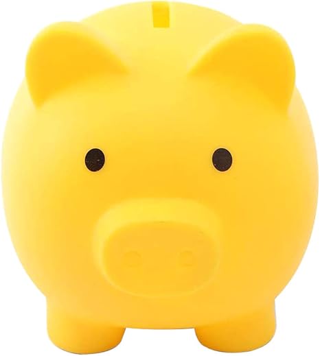 Amazon 可愛い 豚 貯金箱 トイストーリー ハム豚 ギフト 子供 おもちゃ イエロー M 貯金箱 おもちゃ