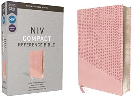 NIV, Thinline Bible, Leathersoft, Pink, Red Letter, Comfort Print