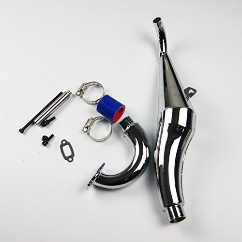 Side exhaust pipe for 1/5 Baja KM KM HPI Rovan 5B 5T