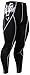 Fixgear Mens Womens Tights Compression Wolf Printed Skin Running Pants S~4XL