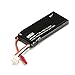 Boldclash 3Pcs 7.4V 15C 610mAh Lipo Battery with 1 to 3 Charger Cable & Charger Adapter for Hubsan X4 H502S H502E