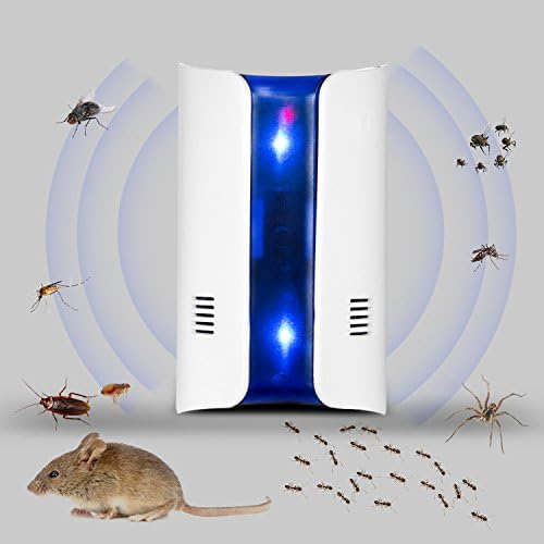 Ultrasonic Pest Control Repeller Plug In Indoor, 2018 Baby &amp; Pest Non-Toxic Rat Repellent, Sonic Mouse Deterrent, Electronic Pest Repellent for Mosquito, Ant, Flea, Rats, Roaches, Rodent, Insect