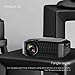HD Projector, ABOX LED Mini Portable HDMI Projector, 1920 x 1080p Supported, HDMI/VGA/Micro SD/AV/USB, Laptop/TV Box/Phone/PS4 for Home Theater Entertainment