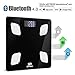 SR Bluetooth Body Fat Scale- Wireless Digital Bathroom Weight Scale- Smart BMI Scale, Body Composition Analyzer with Smartphone App 396lbs/180kg