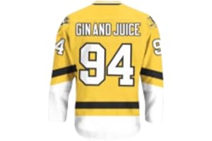 Snoop Compton LBC Stitch 94 Gin and Juice Hockey Jersey Any Name Number