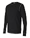 Canvas Men's 4.5 oz. Lombard Thermal, BLACK/GREY, Medium