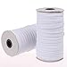 COTOWIN 1/2-inch White Braided Polyester Elastic Roll (50 Yards)